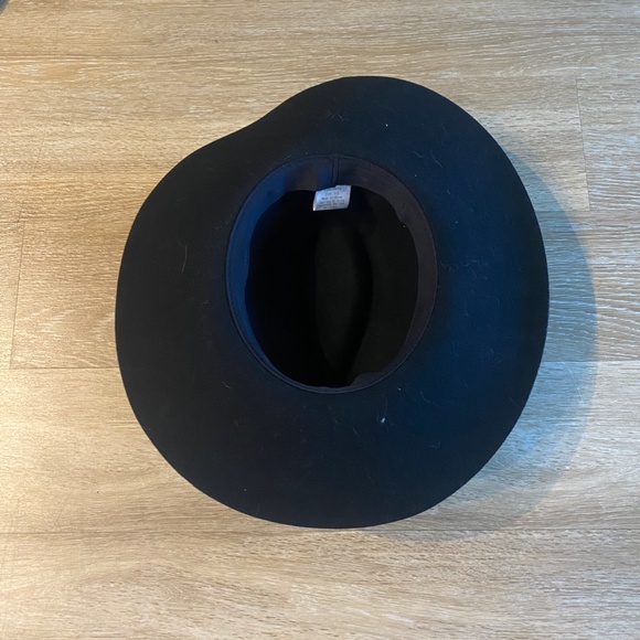 black boho floppy sun hat - Picture 4 of 4